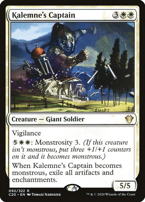 Kalemne's Captain (92) - Commander 2020 - Game On