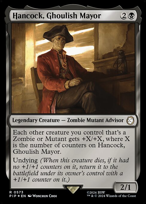 Hancock, Ghoulish Mayor (573) (Foil) - Fallout - Game On