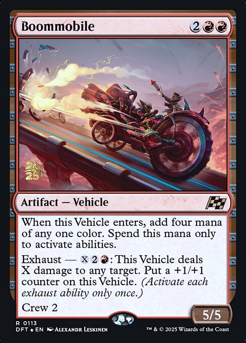Boommobile (113s) (Foil) - Aetherdrift Promos - Game On