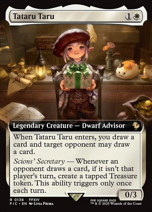 Tataru Taru (138) - EXTENDED ART - Final Fantasy Commander - Game On