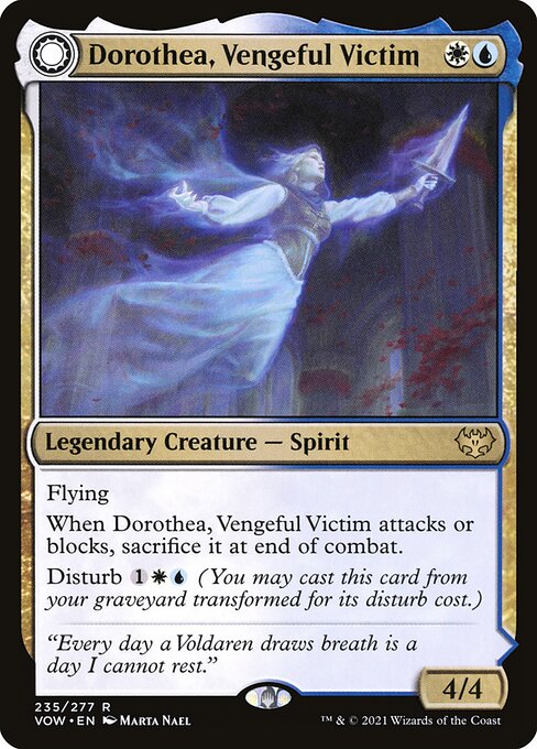 Dorothea, Vengeful Victim // Dorothea's Retribution (235) (Foil) - Innistrad: Crimson Vow - Game On