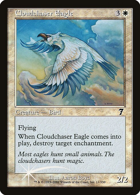 Cloudchaser Eagle (11★) (Foil) - Seventh Edition - Game On