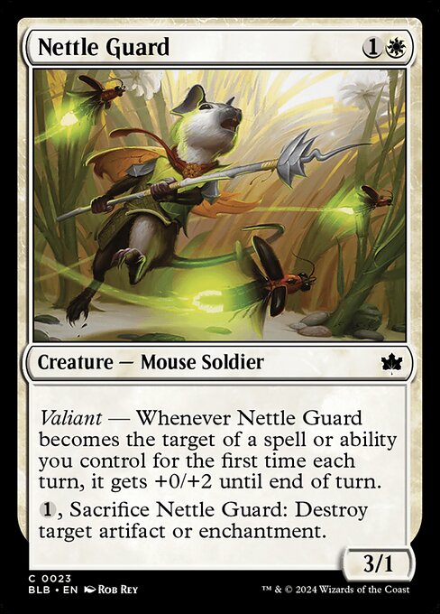 Nettle Guard (23) (Foil) - Bloomburrow - Game On