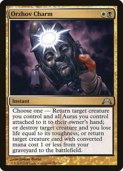 Orzhov Charm (185) - Gatecrash - Game On