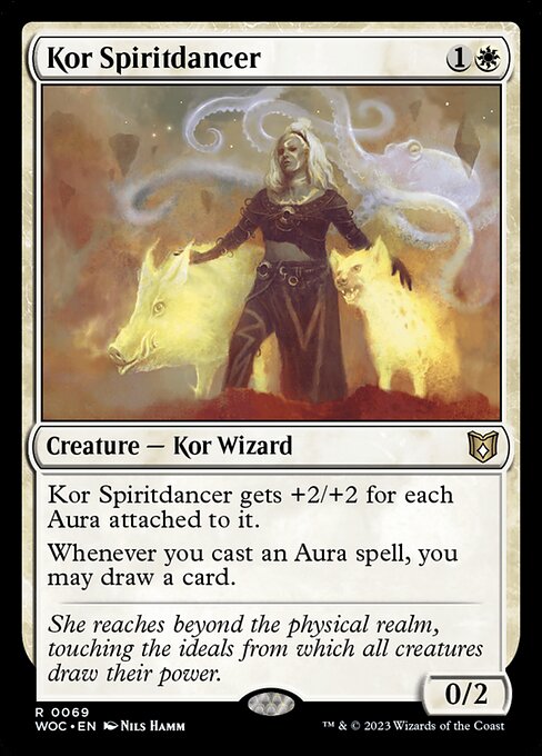 Kor Spiritdancer (69) - Wilds of Eldraine Commander - Game On