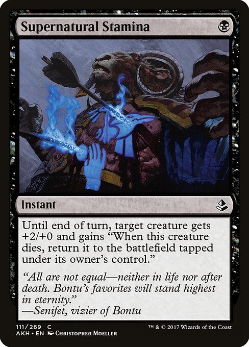 Supernatural Stamina (111) - Amonkhet - Game On