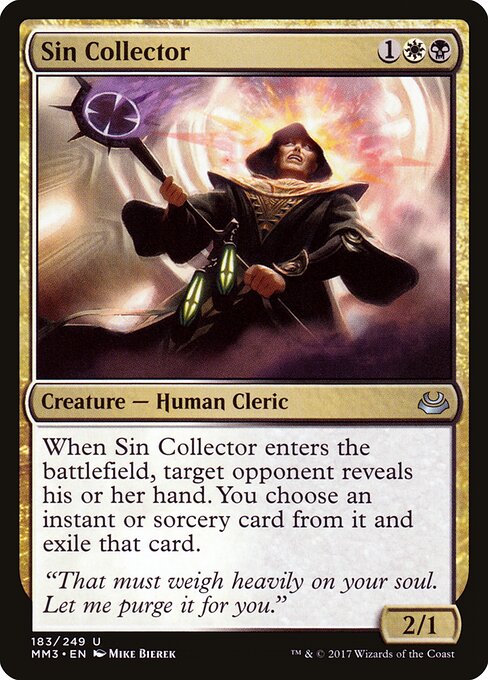 Sin Collector (183) (Foil) - Modern Masters 2017 - Game On