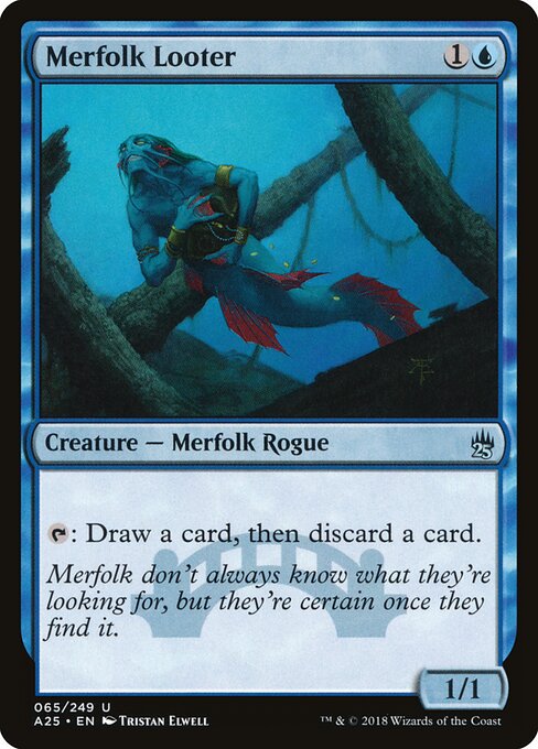 Merfolk Looter (65) - Masters 25 - Game On