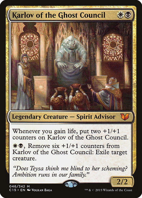Karlov of the Ghost Council (46) - Commander 2015 - Game On