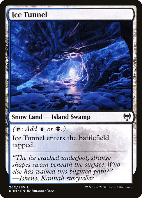 Ice Tunnel (262) (Foil) - Kaldheim - Game On