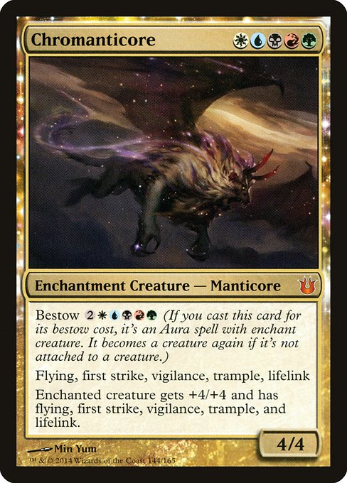 Chromanticore (144) (Foil) - Born of the Gods - Game On