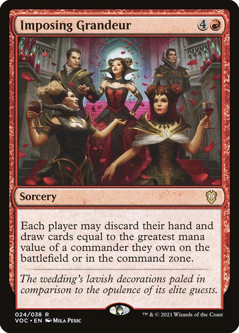 Imposing Grandeur (24) - Crimson Vow Commander - Game On