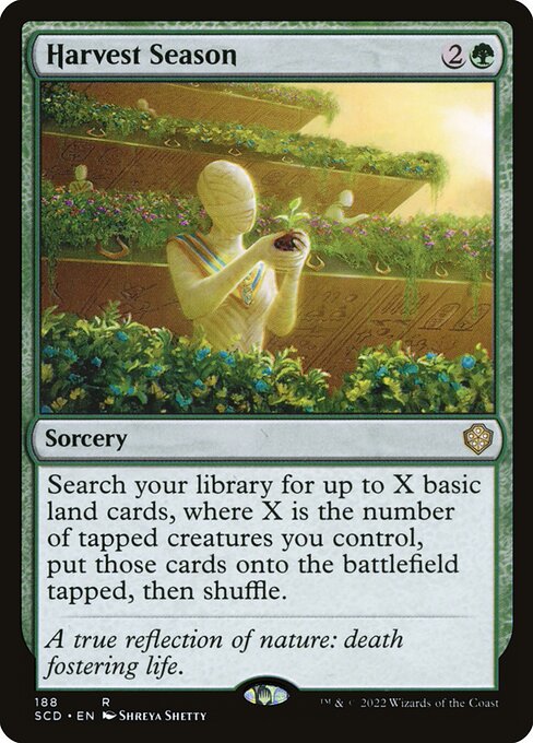 Harvest Season (188) - Starter Commander Decks - Game On