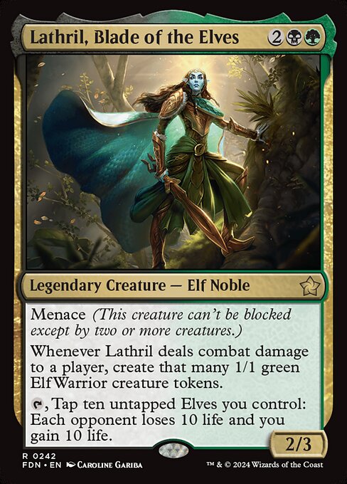 Lathril, Blade of the Elves (242) - Foundations - Game On
