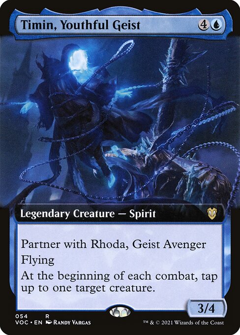 Timin, Youthful Geist (54) - EXTENDED ART - Crimson Vow Commander - Game On