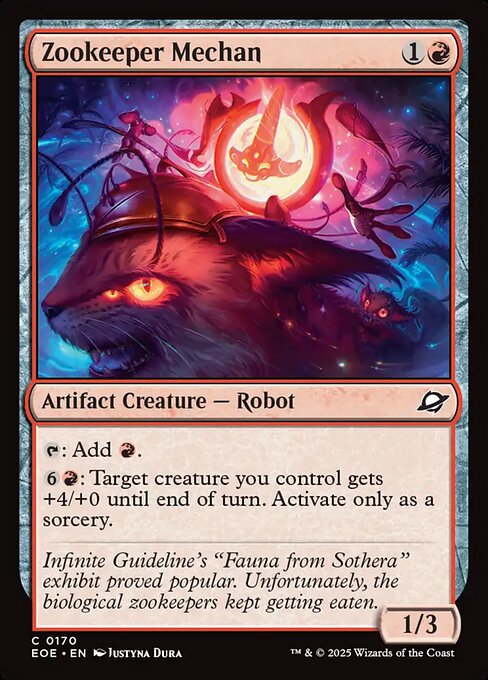 Zookeeper Mechan (170) (Foil) - Edge of Eternities - Game On