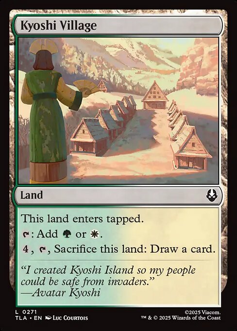 Kyoshi Village (271) (Foil) - Avatar: The Last Airbender - Game On