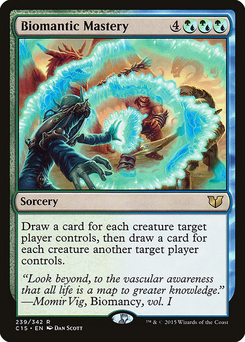Biomantic Mastery (239) - Commander 2015 - Game On