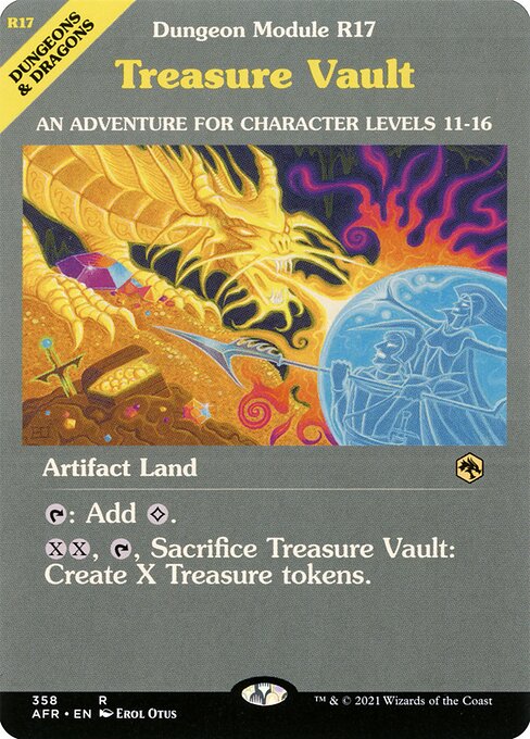 Treasure Vault (358) - SHOWCASE (Foil) - Adventures in the Forgotten Realms - Game On