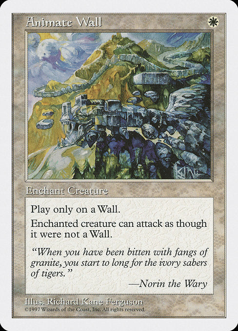 Animate Wall (5) - Fifth Edition - Game On