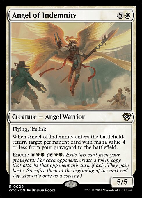 Angel of Indemnity (9) - Outlaws of Thunder Junction Commander - Game On