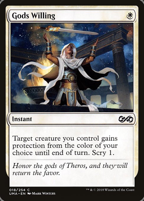 Gods Willing (18) (Foil) - Ultimate Masters - Game On