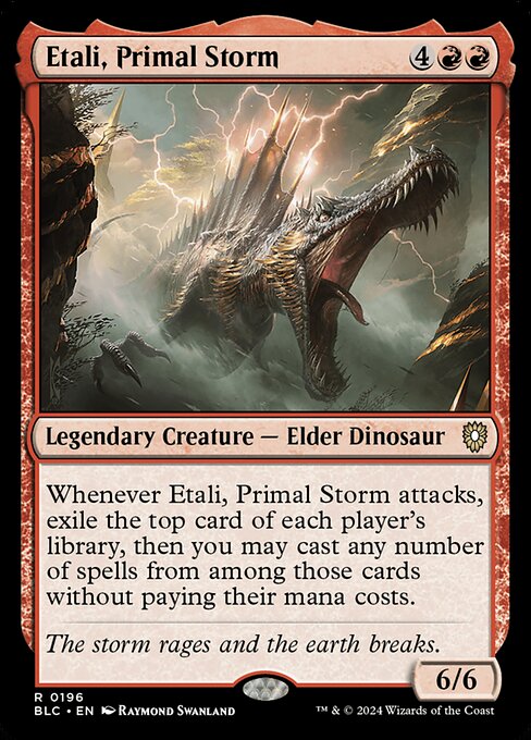 Etali, Primal Storm (196) - Bloomburrow Commander - Game On