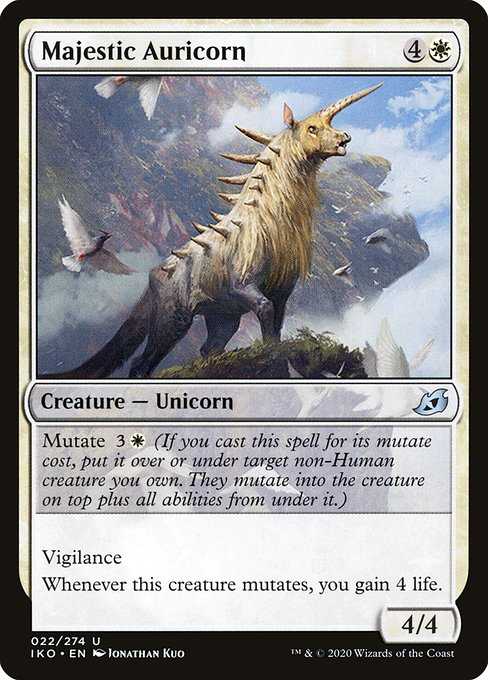 Majestic Auricorn (22) (Foil) - Ikoria: Lair of Behemoths - Game On
