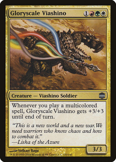 Gloryscale Viashino (120) - Alara Reborn - Game On