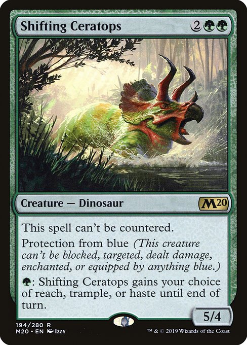 Shifting Ceratops (194) - Core Set 2020 - Game On