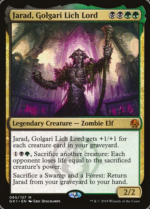 Jarad, Golgari Lich Lord (65) - GRN Guild Kit - Game On