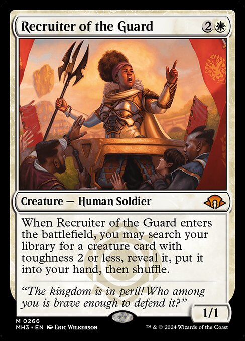 Recruiter of the Guard (266) - Modern Horizons 3 - Game On