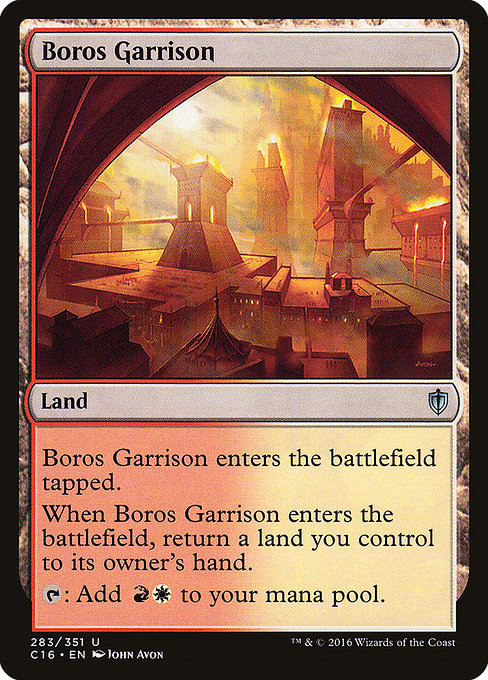 Boros Garrison (283) - Commander 2016 - Game On