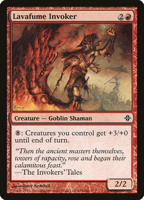 Lavafume Invoker (155) (Foil) - Rise of the Eldrazi - Game On