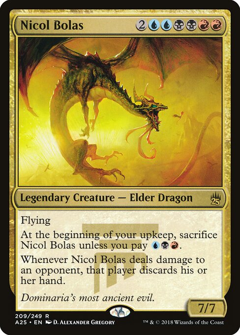 Nicol Bolas (209) - Masters 25 - Game On