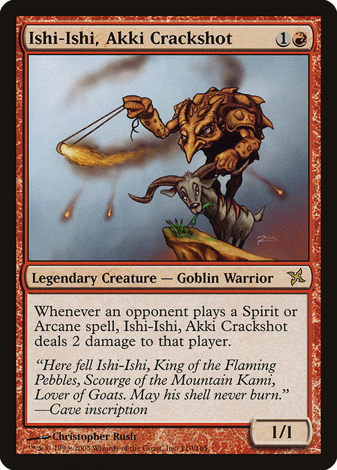 Ishi-Ishi, Akki Crackshot (110) (Foil) - Betrayers of Kamigawa - Game On