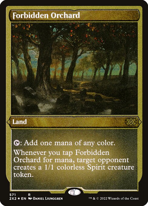 Forbidden Orchard (571) (Etched) - Double Masters 2022 - Game On