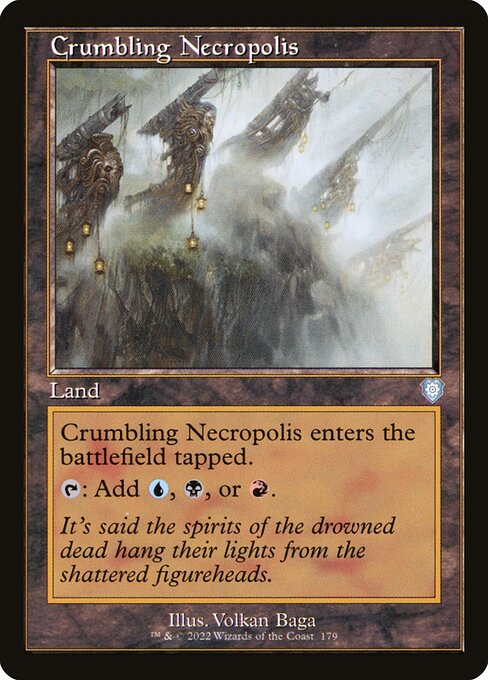Crumbling Necropolis (179) - The Brothers' War Commander - Game On
