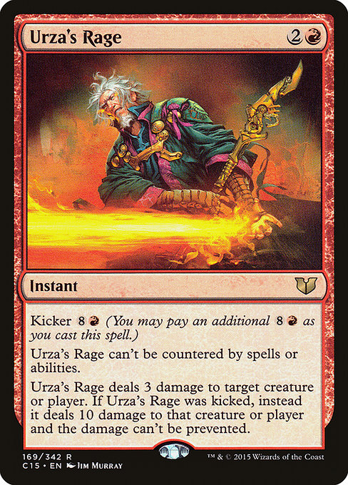 Urza's Rage (169) - Commander 2015 - Game On
