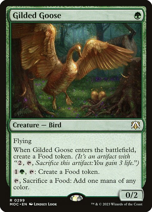 Gilded Goose (299) - March of the Machine Commander - Game On