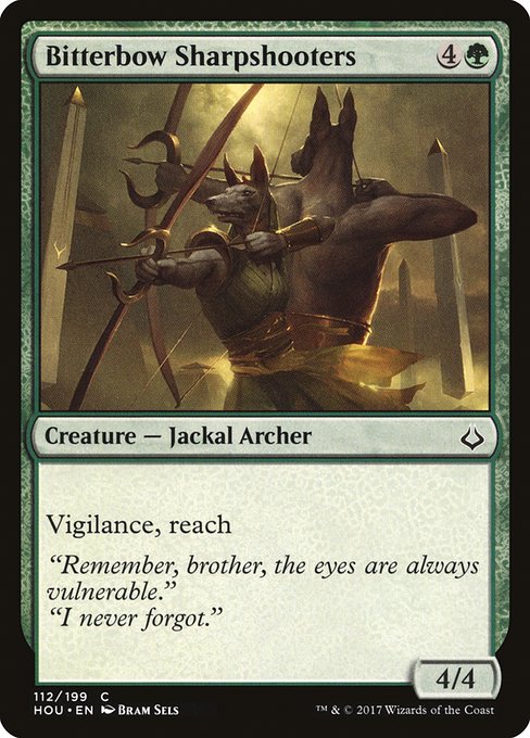 Bitterbow Sharpshooters (112) (Foil) - Hour of Devastation - Game On