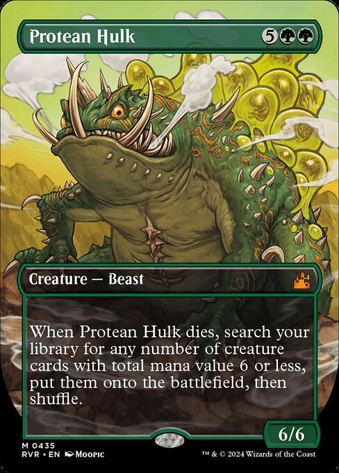 Protean Hulk (435) - BORDERLESS - FULL ART - Ravnica Remastered - Game On