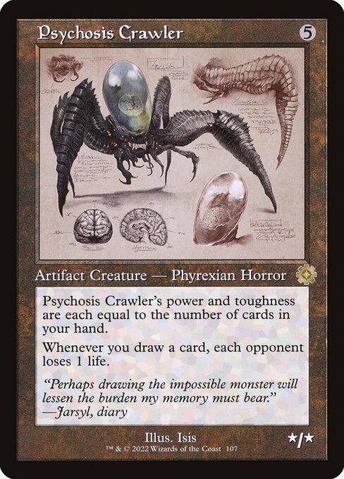 Psychosis Crawler (107) (Foil) - The Brothers' War Retro Artifacts - Game On