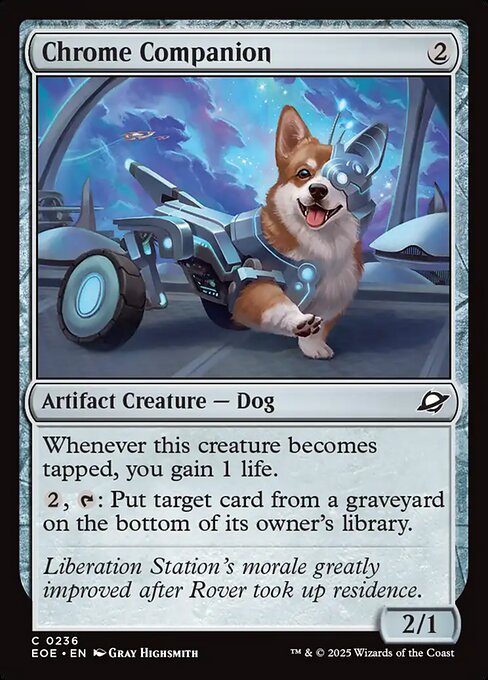 Chrome Companion (236) (Foil) - Edge of Eternities - Game On