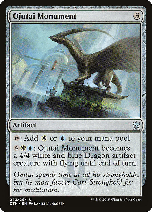 Ojutai Monument (242) (Foil) - Dragons of Tarkir - Game On