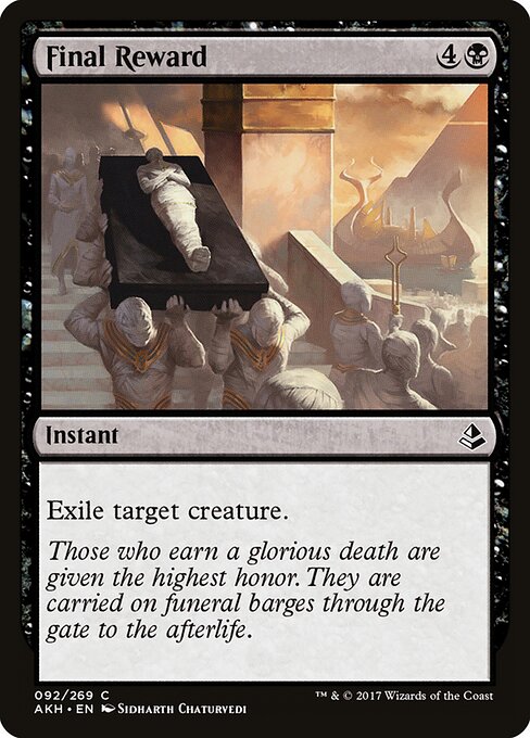 Final Reward (92) (Foil) - Amonkhet - Game On