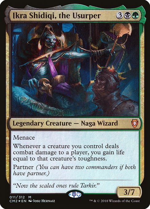 Ikra Shidiqi, the Usurper (11) (Foil) - Commander Anthology Volume II - Game On