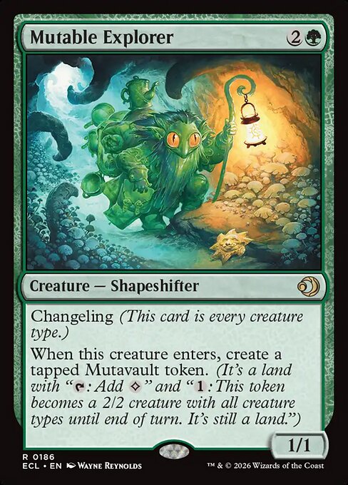 Mutable Explorer (186) (Foil) - Lorwyn Eclipsed - Game On