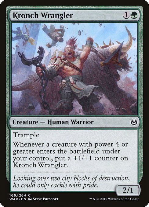 Kronch Wrangler (166) (Foil) - War of the Spark - Game On