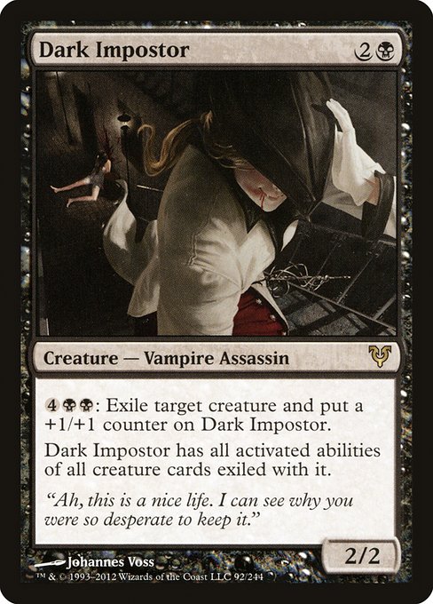 Dark Impostor (92) - Avacyn Restored - Game On